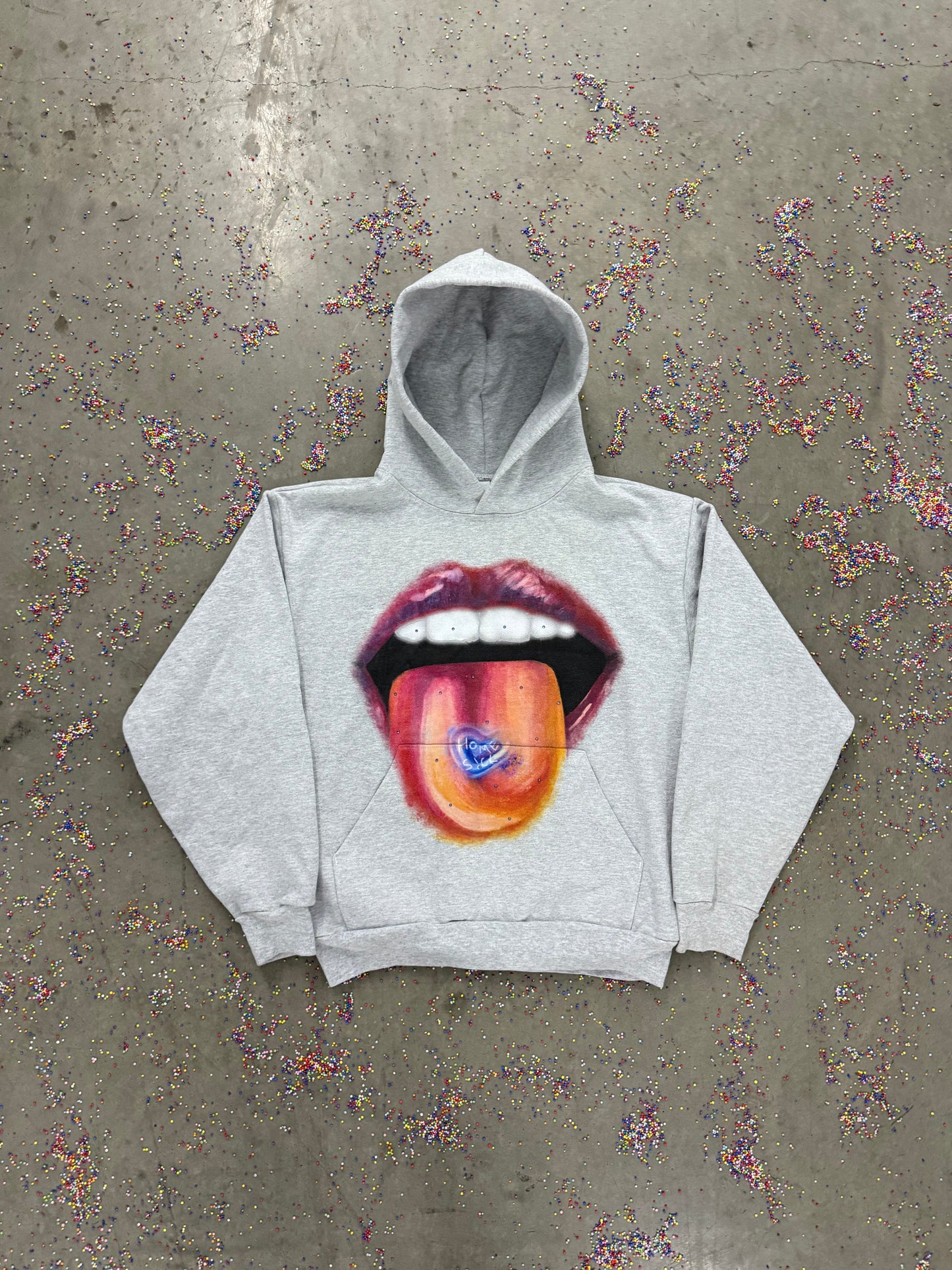 "X2C" Hoodie Slate Grey