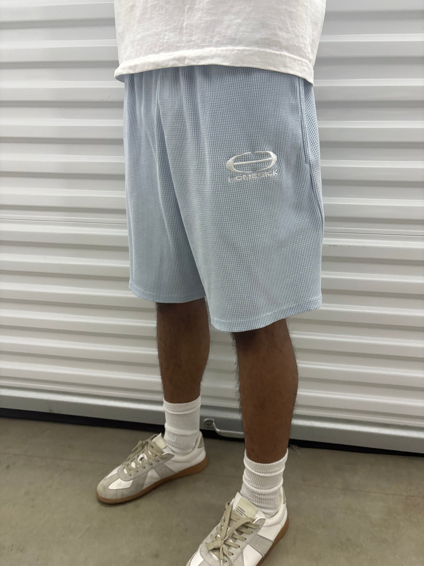 "Glacier" Waffle Shorts